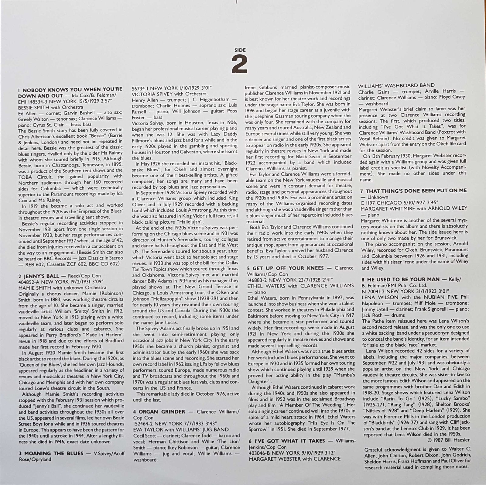 Inserts from REB 683